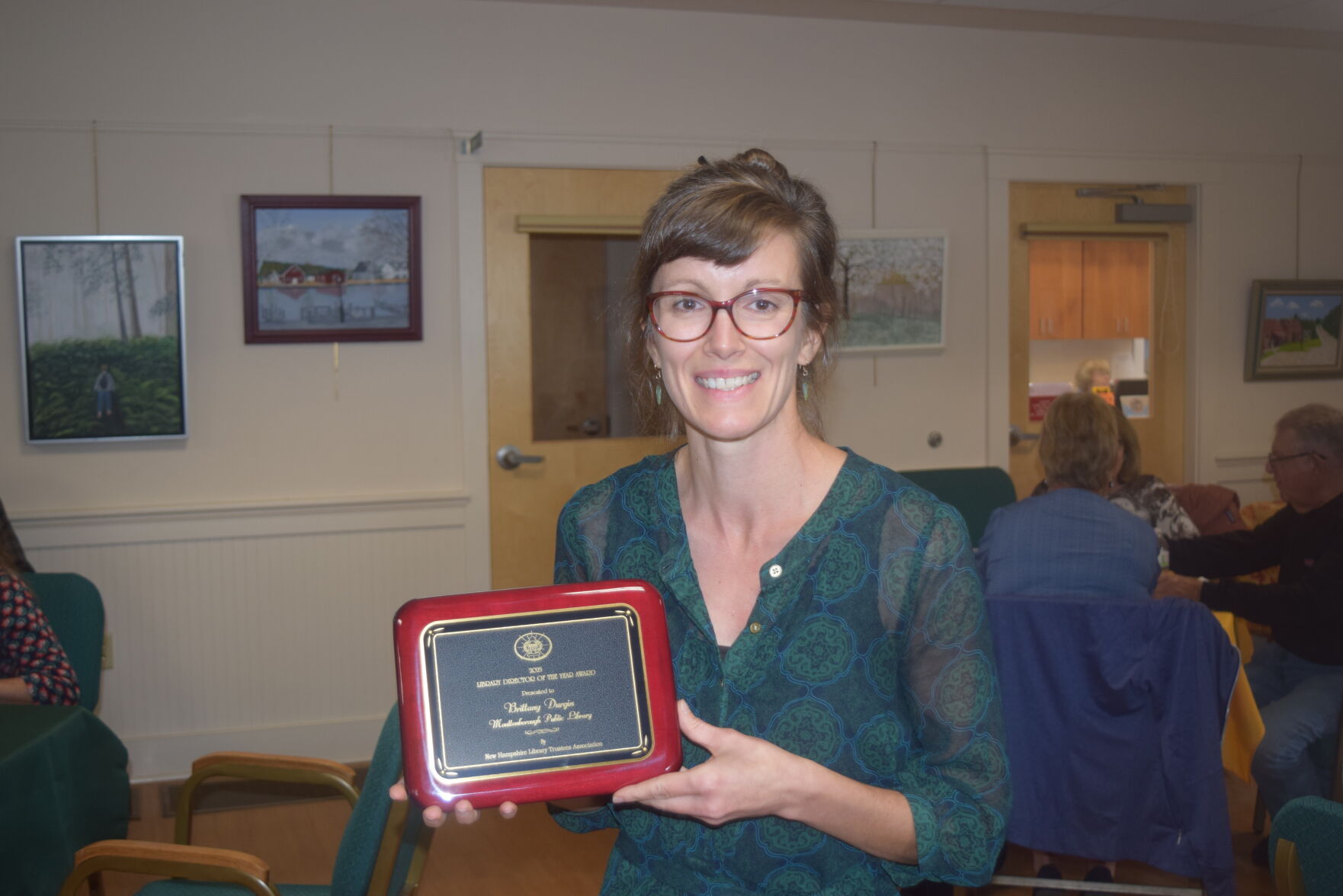 'This is a wonderful place': Moultonborough library head awarded state Director of Year